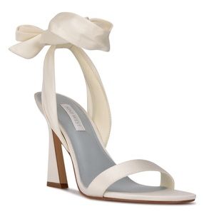 Nine West | Brand New Bridal Heels | Kelsie Ankle Wrap Heeled Sandals | Size 8